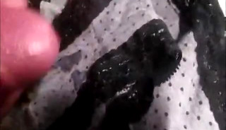 cum on panties compilation