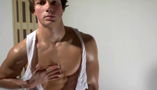 Very Cute Boy - Muscle Flexing