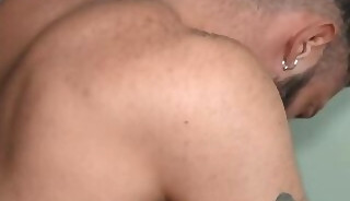 Enjoying my friend's hot body