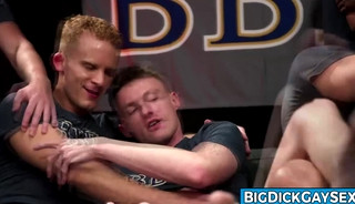 All out group sex with the fraternity bros