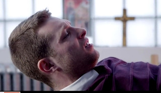 Catholic Boy Benjamin Blue Gets the Family Priest's Big Cock in his Tight Asshole