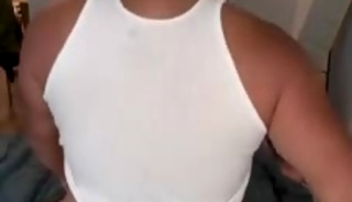 Perfect massive and consistent white butt