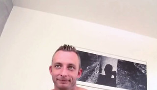 muscular man dildo foreplay and anal sex