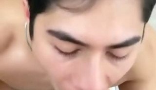 Leo Nastacio gets his cock sucked in the kitchen