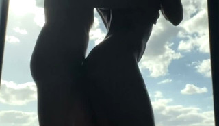 Had to move inside after getting caught fucking poolside