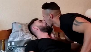 Two Russians have good sex when they are alone