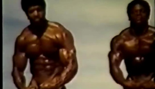 Bill Grant and Tony Pearson Naked Flexing and Posing