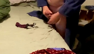 Found panties double cum dump
