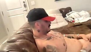 Str8 Tatted Latino Gangsta Nuts then Showers