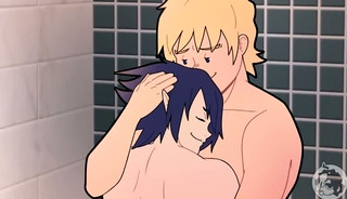 Mirio x Tamaki Gym Shower - Cartoon