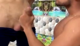 Two monstercocks fuck latino