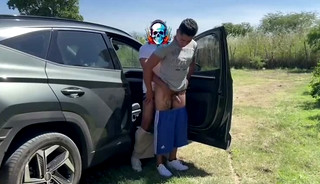 I fuck two bastards on the hill, then I keep fucking them in a little cabin
