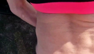 I'm fucking a cocky twink in the ass on the side of the road to get off and get covered in cum