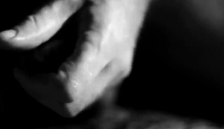 Close Up Artistic Touching in Black and White