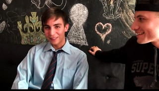 large knob Latino teens Go homo For Pay