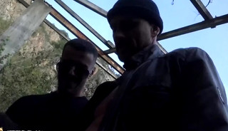 French Guy Gets Barebacked and Filled with Cum