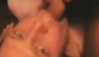 Well trained cumpig drains 2 mens hot cocks