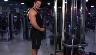 Christian Boeving Doing Rope Pulls