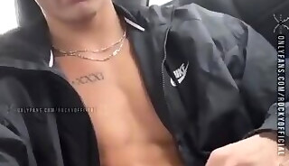 The boy in the car [OF ROCKY]