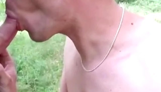 Danish Fag Kris showing off and sucking Cocks in Public