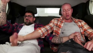 Ryan Bones and Cam Crawford Car Trouble Sparks Gay Action