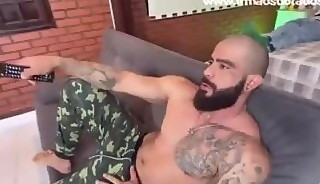 Hot Daddies and twink - brazilian fuck