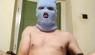 German boy in wheelchair masturbating