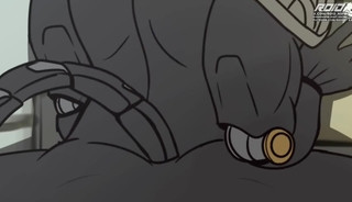 Reaper and Reinhardt animated overwatch
