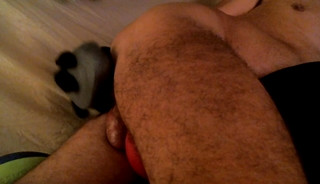I learn to deep dildo slut fuck my butthole watching fisting video