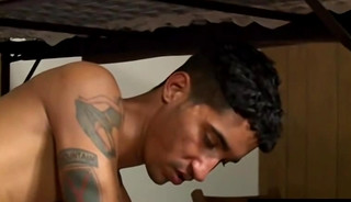 Bad boy and Cop hardcore threesome