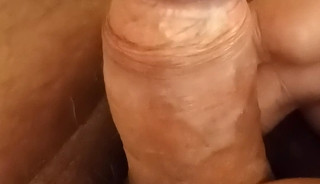 Jerimah playing with a sticky Cock