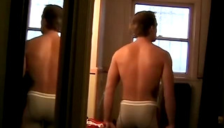 Kelly Cooper Is Teasing In Front Of The Mirror In Undies