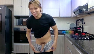 Sexual Fun Between Latino Friends in the Kitchen