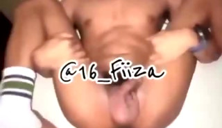 indonesian twink got creampied by big dick