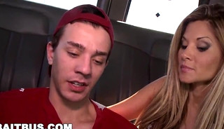 BAITBUS - Steven Ponce Wraps His Latin Lips Around An English Cock