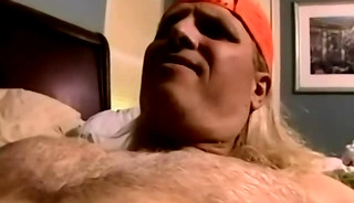 Amateur strokes his dick while being teased by an older gay's touch