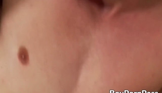Jock has his hard cock slobbered on before being fucked raw