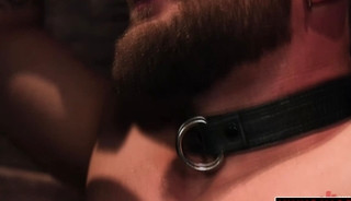 Crush Daddy slides his cock into Heath Halos gaping butt hole