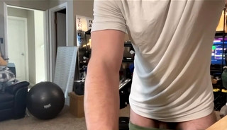 Playing Darts and Stroking Dick