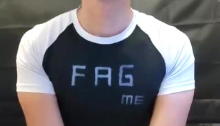 Fag train it's hole with huge dildo