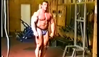 Dorian Yates Underwear Posing