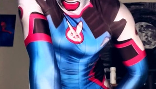 dva takes a cock!
