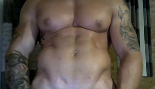 Handsome Wild Muscle HunkTemerhan Cumshot
