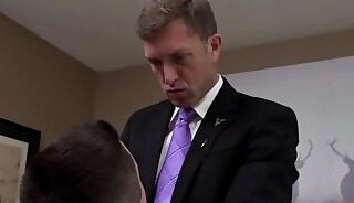 Teen Chase gets tight ass stretched by his new Master Michael