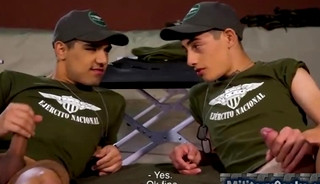 Soldiers Secret Time in the Barracks