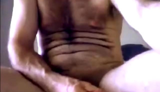 Hairy Str8 Guy with Nice Cock cums on his hand #106