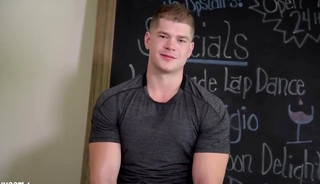 Blonde Muscle Stud Miles Houston