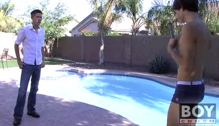 Ryan & Nathan's Poolside Fuck