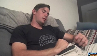 StraightNaked Thugs: Hunter Drops Bust His Nuts In Front Of The Camera