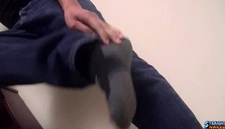 StraightNakedThugs: Rion Rivers Shows Off Smooth Body And Strokes Cock For Cum